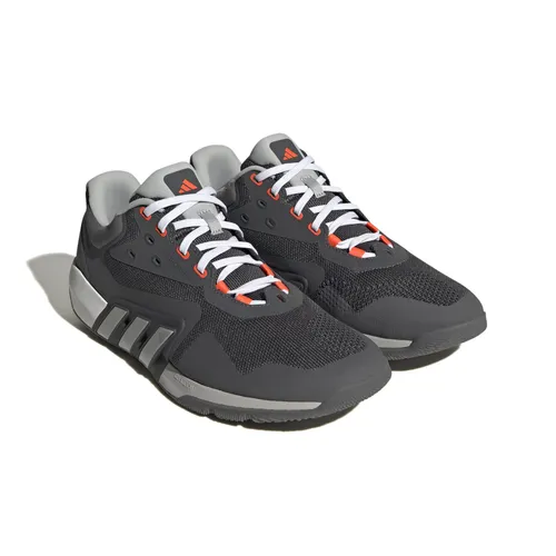 adidas Dropset Trainer Fitnessschuhe für Herren, Größe 40 2/3 - Fitnessschuhe für das Studio und Krafttraining, stabiler Fersenbereich für Lifts und flexibler Vorfuß für Agilität, mit Dual Density Zwischensohle für Komfort und aus 50% Recyclingmaterial.