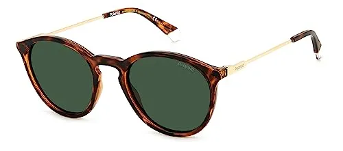 Polaroid PLD 4129/S/X Unisex-Sonnenbrille - Sportbrille mit braunem Vollrand aus Kunststoff, ideal für Outdoor-Aktivitäten und bietet 100% UV-Schutz.