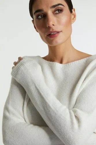 RICHROYAL Rundhalspullover in flauschiger Qualität - Funktionsunterwäsche, aus hochwertigem Strickmaterial, besonders flauschig für optimalen Tragekomfort und Wärme.