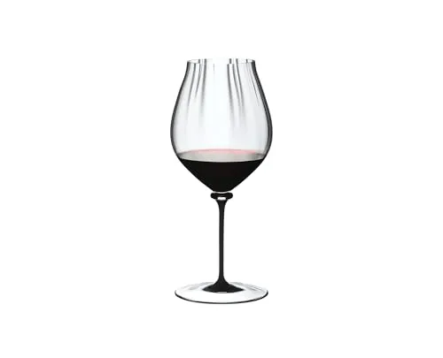 Riedel Fatto A Mano Performance Pinot Noir Glas - Elegantes Kristallglas für Pinot Noir, handgefertigt und spülmaschinenfest, hebt Aromen hervor und sorgt für ein unvergleichliches Weinerlebnis.