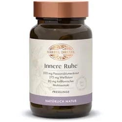 Passionsblume und Weißdorn Presslinge