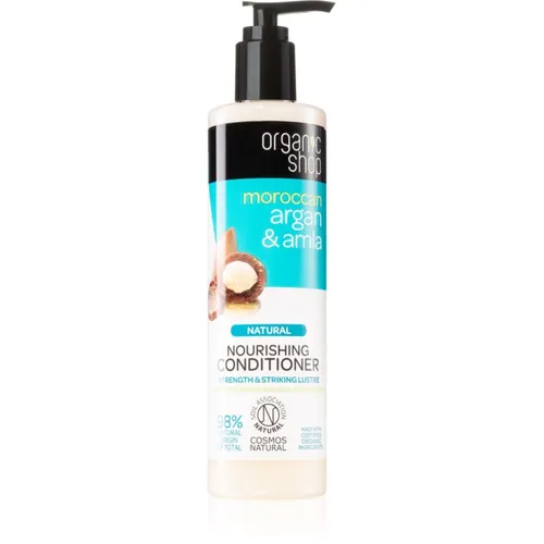 Organic Shop Natural Moroccan Argan & Amla der nährende Conditioner für gefärbtes und geschädigtes Haar 280 ml