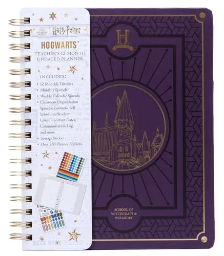 Harry Potter: Hogwarts Teacher's 12-Month Planner von Insight Editions