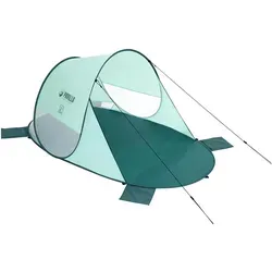 Pavillo™ Pop-Up Strandmuschel Beach Quick 2 - Wurfzelt für 2 Personen - Strandmuschel für 2 Erwachsene, in unter 3 Minuten aufgebaut. Mit UPF 80 Sonnenschutz, zwei Fenstern und Netzwand für optimale Belüftung. Ideal für Strandtage!