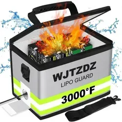 LuxusKollektion Dokumententasche für LiPo-Akkus – feuerfest und sicher