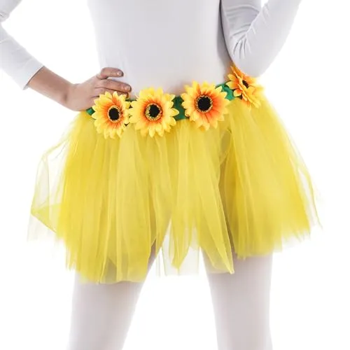 Tüll Rock mit Sonnenblumen von Chaks