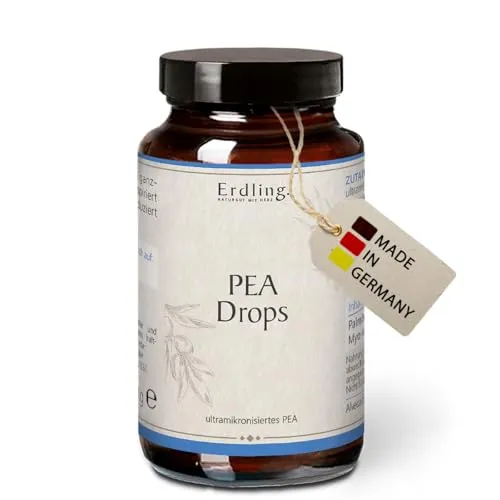 Waldkraft PEA Drops | Hochreines Palmitoylethanolamid - Medikamente für Blase, Nieren & Prostata. Ultramikronisierte Lutschtabletten mit 98% PEA für optimale Bioverfügbarkeit – perfekt für unterwegs und die tägliche Routine.