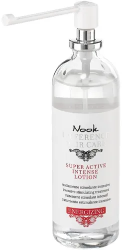 Nook Difference Active Intense Lotion 100 ml - Haarpflege mit anregender Intensivkur gegen Haarverlust und Kahlköpfigkeit. Stärkt geschwächtes Haar und reguliert die Talgproduktion für eine gesunde Kopfhaut.