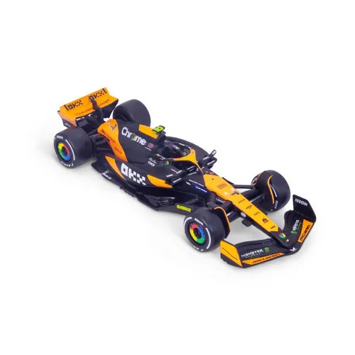 1:43 Bburago B18-38177N Lando Norris Mclaren MCL38 #4 (Ohne Fahrer) 1st Miama