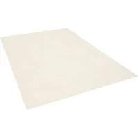 Pergamon Luxus Super Soft Hochflor Teppich Melia Creme 80x150cm - Luxuriöser Hochflor Teppich für ein stilvolles Zuhause. Mit rutschfester Unterseite und hoher Strapazierfähigkeit – ideal für Familien. Genießen Sie Komfort und Eleganz in jedem Raum.