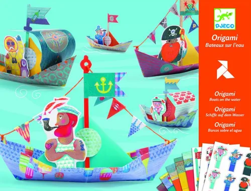 Djeco Wir bauen Boote – Lern- und interaktives Spiel für Kinder