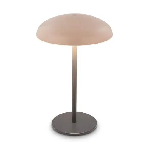 BRILONER LED Tischlampe kabellos IP44 - Elegante Nachttischlampe mit Touchdimmer - Lampen - Kabellose LED Tischlampe mit IP44 Schutz für drinnen und draußen. Stufenloser Touchdimmer und 24 Stunden Akku-Laufzeit sorgen für flexible Beleuchtung.