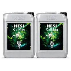 HESI CalMag | Calcium-Magnesium-Dünger für Pflanzen | 2 x 10 Liter - 2 x Hesi CalMag – Optimale Mineralbalance für Pflanzen. Unterstützt stabile Zellwände und kräftige Blätter. Ideal für weiches Wasser und alle Anbausysteme. Sorgt für gesunde Pflanzen in jeder Wachstumsphase.