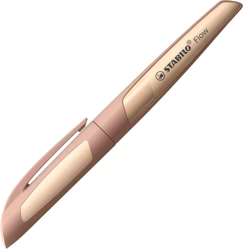 STABILO Flow MONOCHROME, Light brown + blaues Tintenfass, 1 Stk