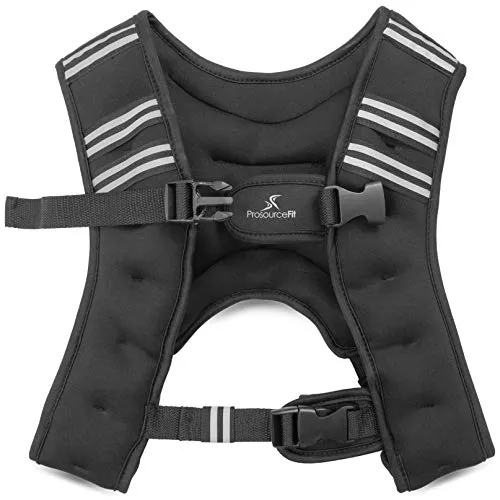 ProsourceFit Exercise Weighted Training Vest - 12lb, Black von ProsourceFit