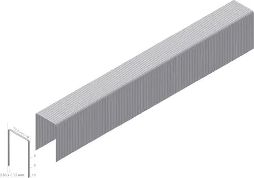 Prebena A08CNK Heftklammern Typ A 10000 St. Abmessungen (L x B) 8mm x 12.8mm