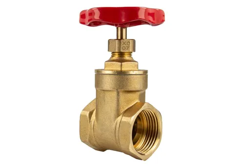 Tecuro - Messing-muffenschieber. Metallisch Dichtend, Beidseitig Innengewinde Rp 3/4 Zoll