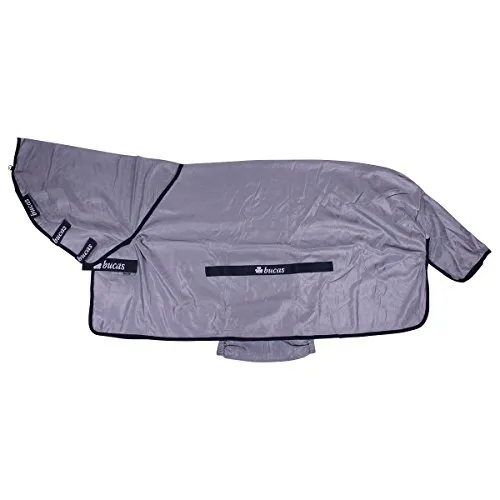 BUCAS Buzz-Off Fliegendecke Full Neck, blau, 115 cm