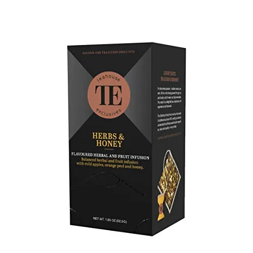 Teahouse Exclusives Luxury Tea Bag Herbs & Honey, 52.9 g