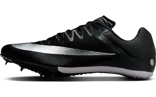 Nike Herren Rival Sprint schwarz 43.0 - Leichter Fußballschuh mit 6 Wechsel-Spikes für optimale Traktion, entwickelt für Geschwindigkeit und Halt auf der Laufbahn. Ideal für ambitionierte Sprinter.