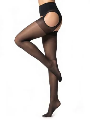 GLAMORY Strumpfhose 50121 schwarz 44-46 - Hochwertige Strumpfhose in Schwarz, Größe 44-46, mit 88% Polyamid für perfekten Sitz und 12% Elastan für optimale Bewegungsfreiheit.
