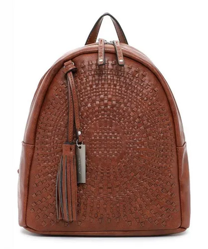 SURI FREY Rucksack Ruby - Rucksacktaschen im Vintage Stil, geräumiges Hauptfach mit zwei Zipperfächern, perfekt für den Alltag und vielseitig kombinierbar.