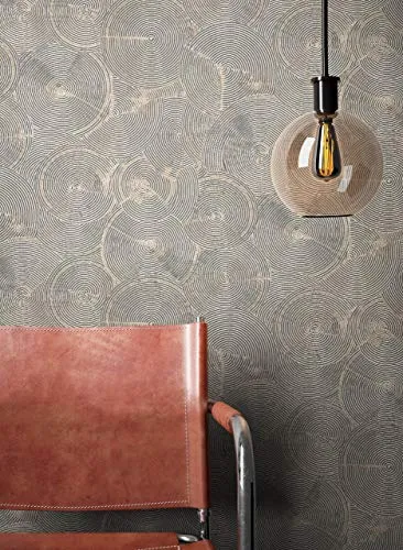NEWROOM Vliestapete Braun Ethno Glamour in braun von Newroom