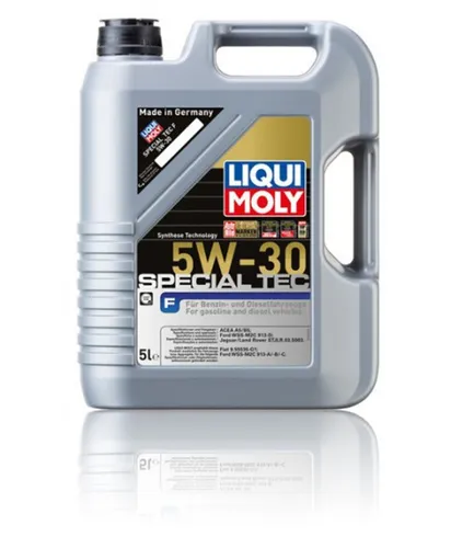 LIQUI MOLY 2326 Motoröl 5W-30 - Hochwertiges Motoröl mit ACEA A5/B5 Spezifikation, ideal für Ford und Jaguar, sorgt für optimalen Schutz und Leistung Ihres Motors.