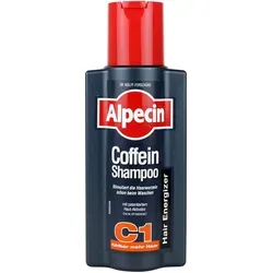 Alpecin Coffein Shampoo C1 - Shampoo zur Haarstärkung, angereichert mit Koffein für sichtbar kräftigeres Haar und gegen Haarausfall, ideal für Männer