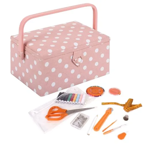 Hobby Gift Nähkästchen Mittel mit Griff von Hobby Gift