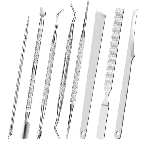 8-teiliges Pediküre Set für perfekte Fußpflege