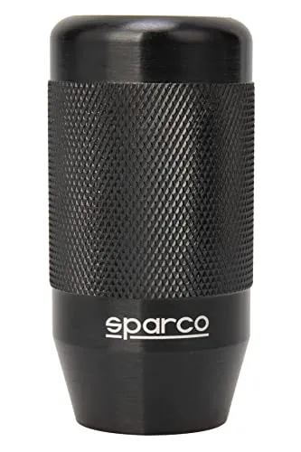 Sparco Manueller Schaltknauf SPC Racing Aluminium Schwarz von Sparco