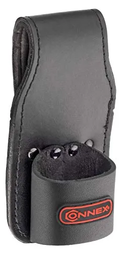 Connex Hammerhalter - Komfortabler Lederhalter - Mit Gürtelschlaufe - Aus Leder - Robust & Langlebig/Werkzeughalter für den Gürtel/Holster für Hammer/Hammerschlaufe / COX610805