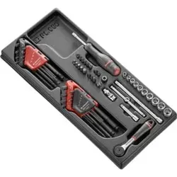 Facom Modul Steckschlüssel 1/4Z R.161B 52tl - Werkzeug-Set mit modularer Ordnungssystem-Kompatibilität, inklusive 1/4