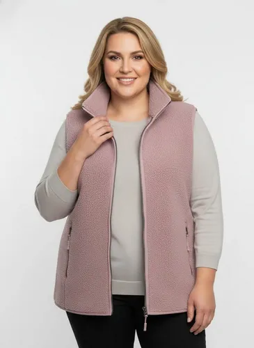 Witt Fleeceweste lila 38 – Bequeme und warme Fleece-Weste in lila von Witt