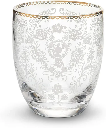 PIP STUDIO Wasserglas Floral Glas Trinkglas 280 ml  #2022144