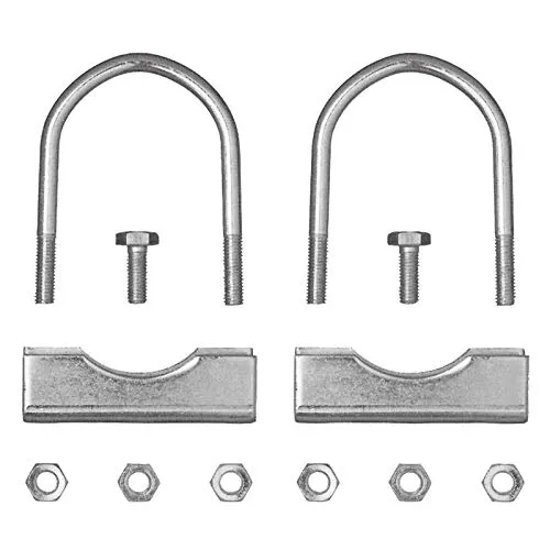 PKW KFZ Auto Anhänger Klemmhalterbefestigung Stützrad Halter 70 mm 1 Paar 2 x