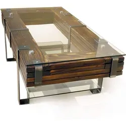 CHYRKA Couchtisch LEMBERG in braun von CHYRKA