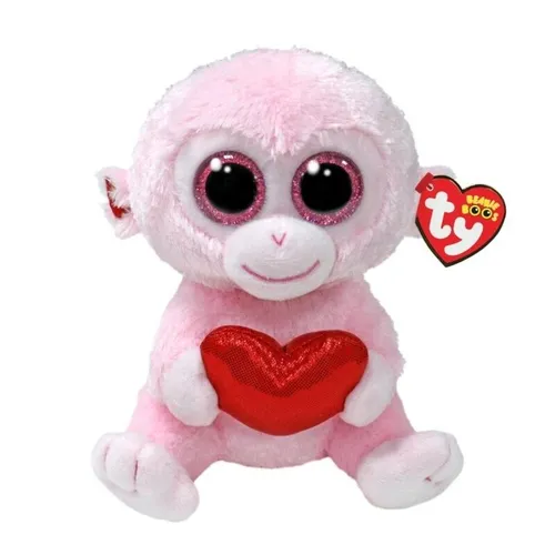 TY-37341 GIGI PINK MONKEY BOO REG NEU OVP GIGI PINK MONKEY BOO REG VALENTI