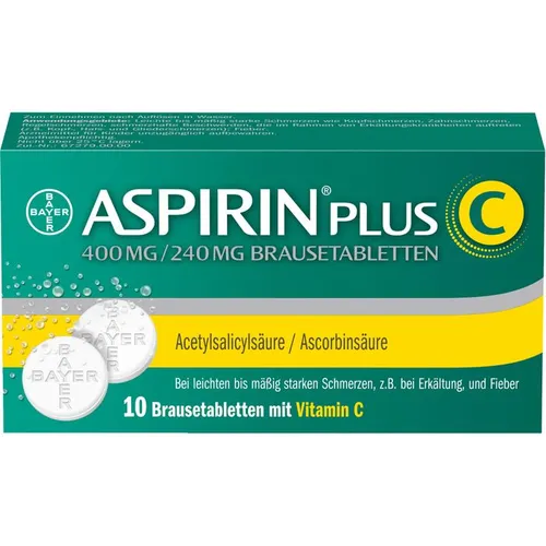 Aspirin Plus C 10 ST