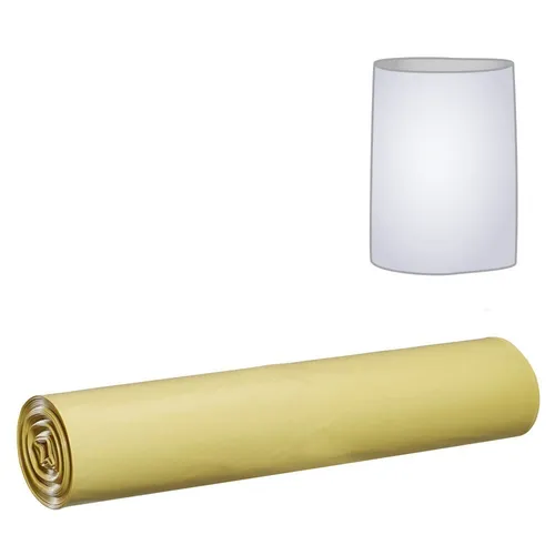 Müllbeutel 120,0 l gelb 33,0 µm, 4x 25 St. in gelb von Neutral