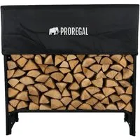 Produktbild PROREGAL® Kaminholzregal L – Wetterfestes Holzregal für Außen