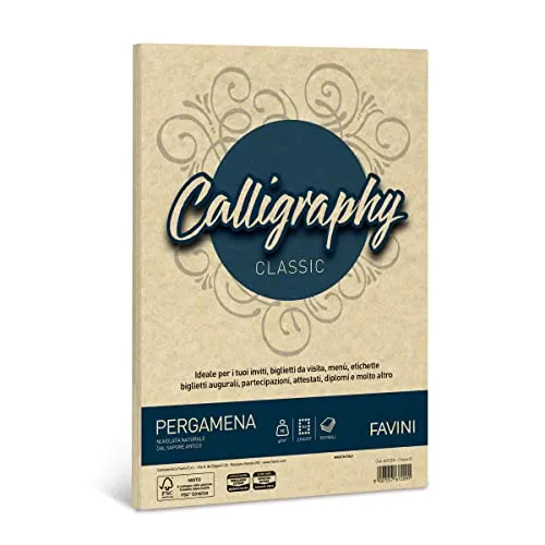 Favini Kalligraphie Pergament A4 (210 × 297 mm) -Cream in beige von Favini