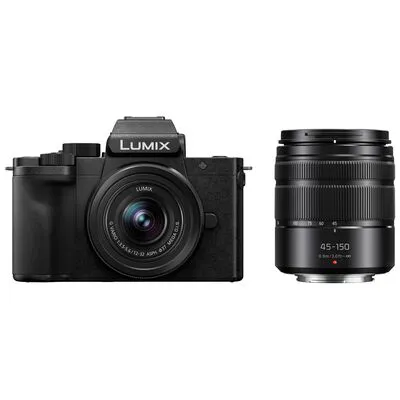 Panasonic Lumix DC-G100DWEGK - 20,3 MP Micro Four Thirds Vlogging-Kamera mit 4K Video, 5-Achsen-Hybrid-I.S. und drehbarem Monitor für kreative Aufnahmen