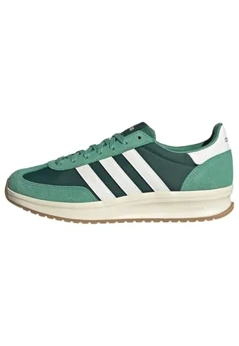 adidas Herren Run 70S 2.0 Schuhe - Vielseitige Laufschuhe in Collegiate Green - Laufschuhe mit Cloudfoam Zwischensohle für maximalen Komfort, ideal für den Alltag und sportliche Aktivitäten.