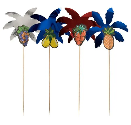 PAPSTAR Partyspieße 50 Deko-Picker 19,5 cm farbig sortiert 