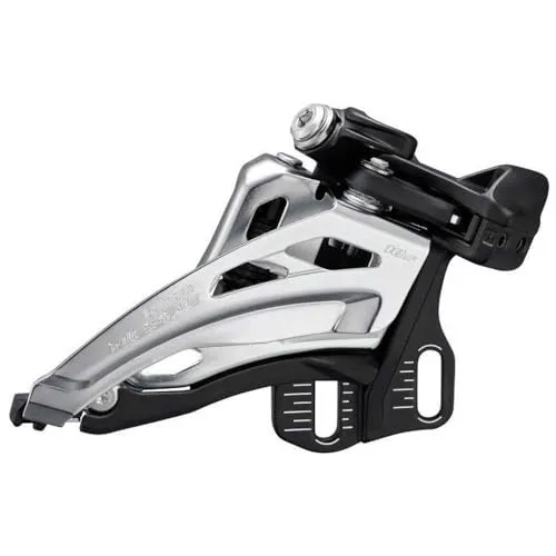 Shimano Deore Umwerfer FD-M6020/FD-M6025 - Hochwertiger Direct Mount Umwerfer - Umwerfer für 2-/10-fach Antrieb, robust und präzise Schaltperformance, ideal für ambitionierte Mountainbiker.