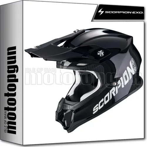 Scorpion VX-16 Evo Air Solid Schwarz S - Motorradhelm mit AirFit Wangenpolstersystem für individuelle Passform und verbesserte Atmungsaktivität. Leichtes Design und abnehmbares, waschbares Innenfutter für optimalen Komfort.