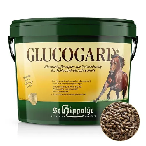 Hippolyt Glucogard 10kg Pferd frisches Produkt (14,98€/1kg)