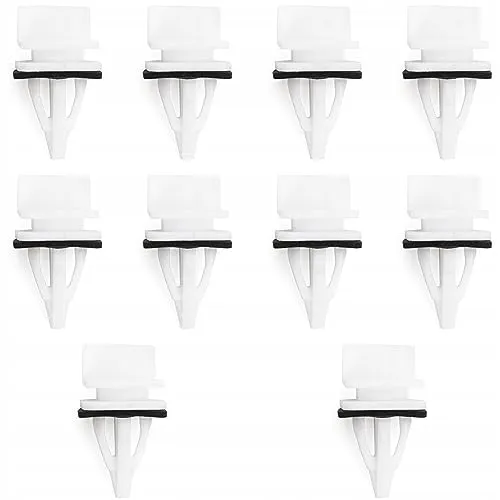 AWPARTS - Schwellenleistenklammer - Befestigungsclips - Clipse für kfz - Auto Befestigungs Clips - Hohe Qualität KFZ Clips kompatibel mit Honda Accord Civic CR-V CRX Chevrolet Captiva - 10 Stück